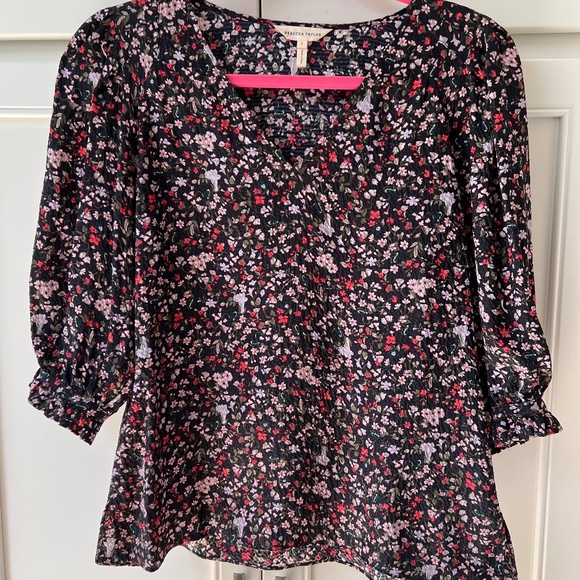 Chemisier J.Crew En Soie - Imprimé Médaillon Bleu Marine, Taille 2 - Neuf Avec étiquettes (NWT)